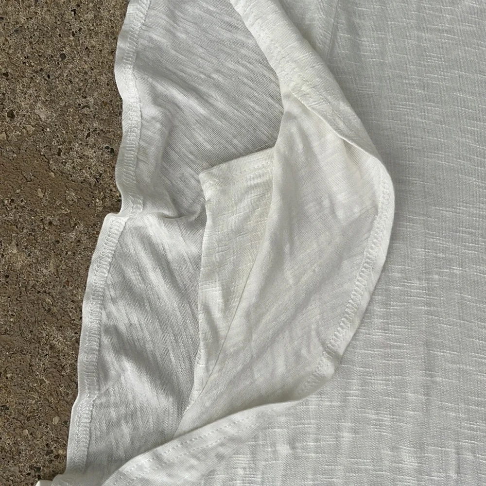 EUC Lazy Sundays off white unique top - Picture 4 of 9